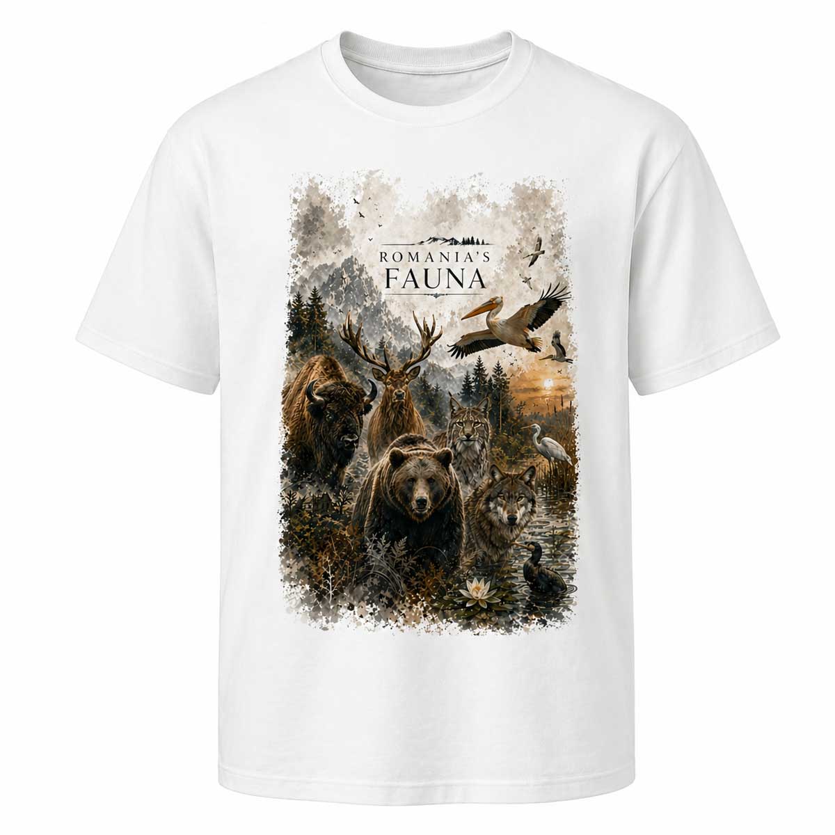 tricou suvenir romania